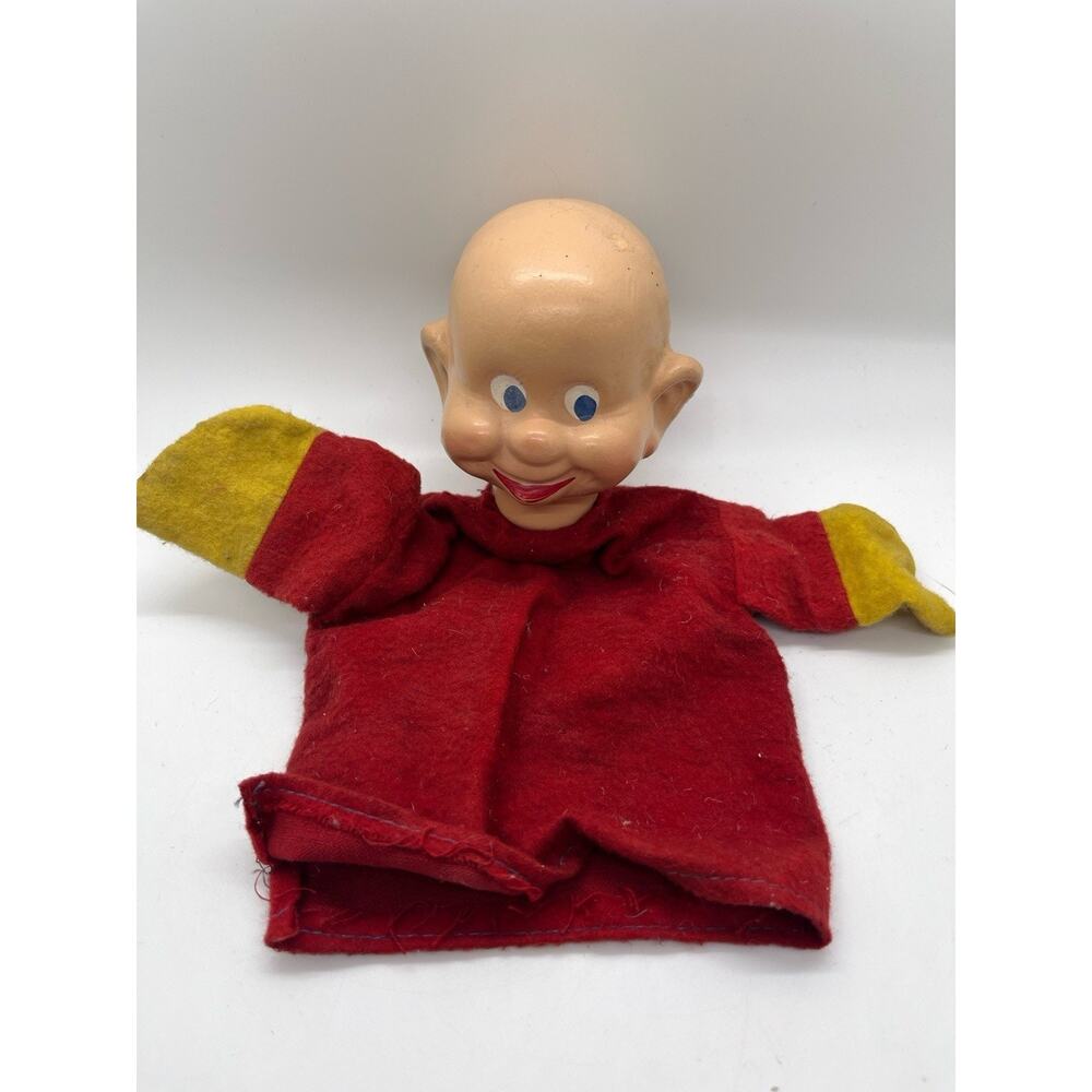 Vintage 1930's Dopey Dwarf Composition Puppet Snow White Crown Toys Inc Disney